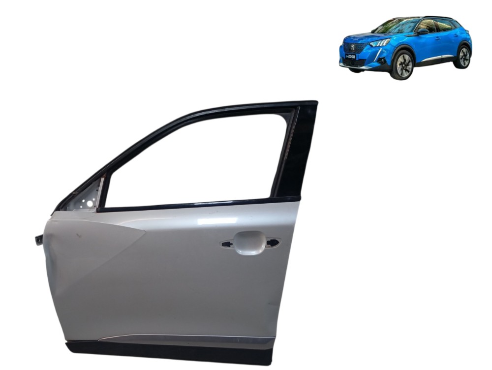 Porta Dianteira Esquerda Peugeot 2008 2023 2024 2025 Dianteira Esquerdo Branco