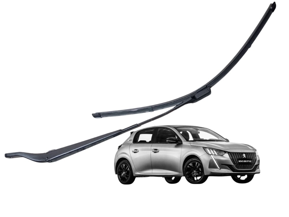 Braço Limpador Parabrisa Dianteiro Esquerdo Peugeot 208 Esquerdo