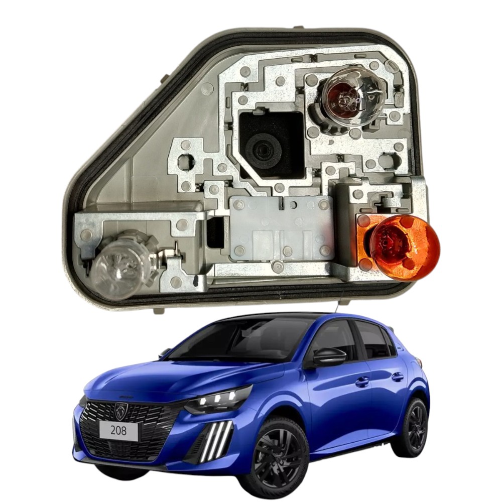 Circuito Lanterna Traseira Direita Peugeot 208 Style 2023 Direito/passageiro