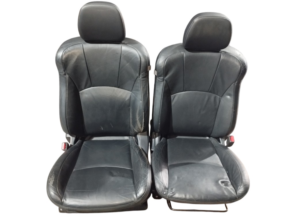 Jogo De Banco Couro Mitsubishi Outlander 2014 2015 2016 Preto