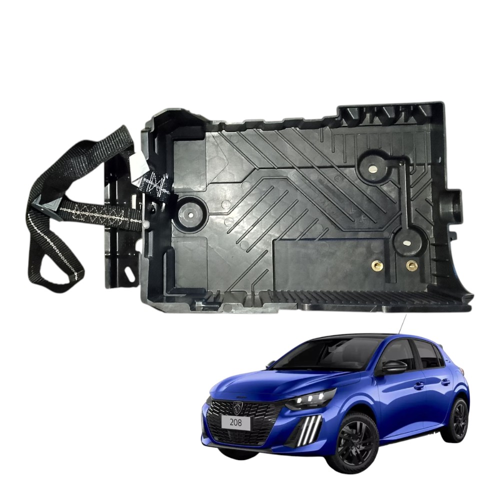 Suporte Caixa Bateria Peugeot 208 Style 2023 2024 Automatico