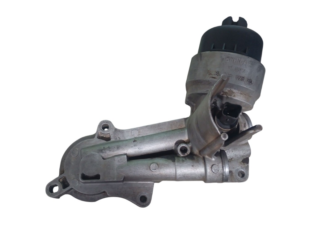 Suporte filtro óleo 1.6 16v c citroen peugeot c3 2008