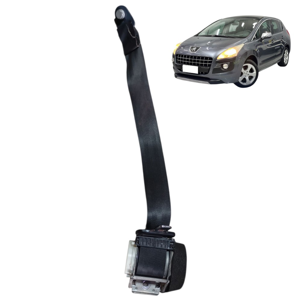 Cinto traseiro direita Peugeot 3008 griffe thp 2011 2012 1.6