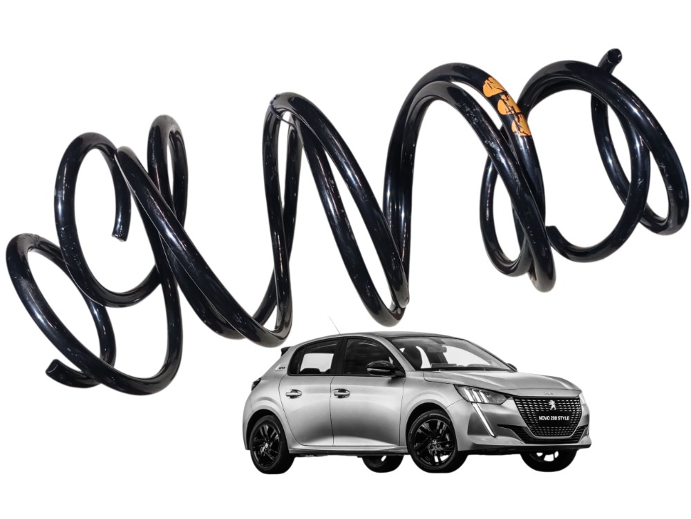 Par Mola Suspenssao Traseira Peugeot 208 1.0 Style 2023