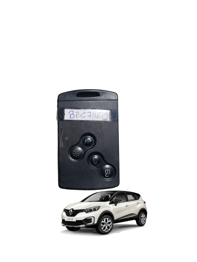 Chave Cartao Renault Captur 2.0 2017 2018