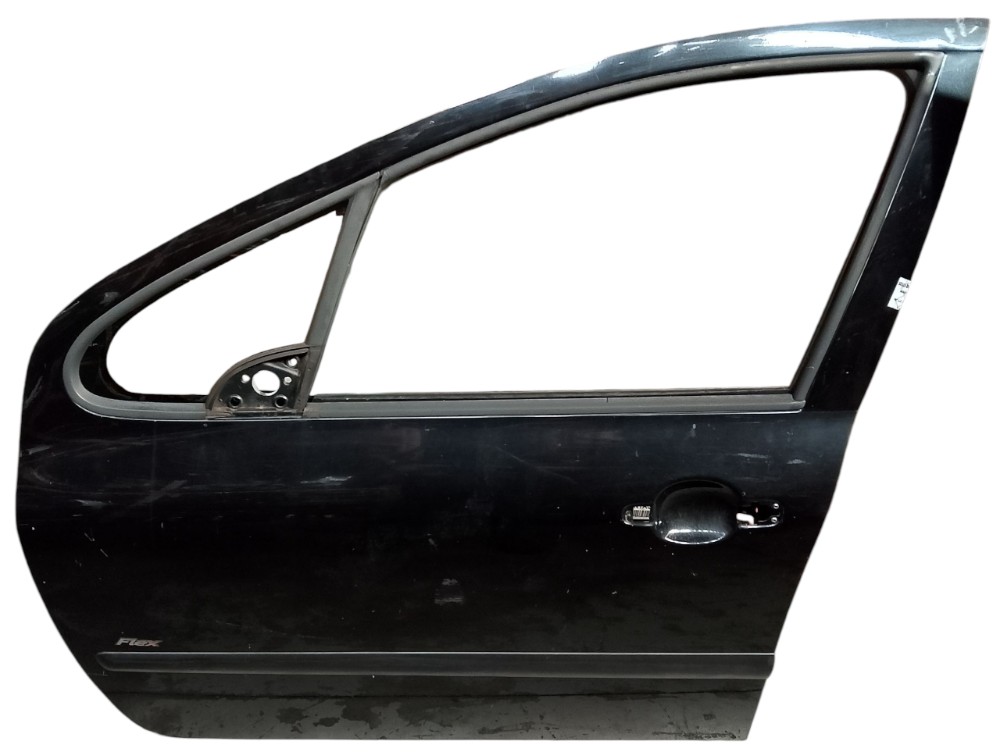 Porta Dianteira Esquerda Peugeot 307 1.6 2.0 2010 2011 2012 Dianteira Esquerdo Preto