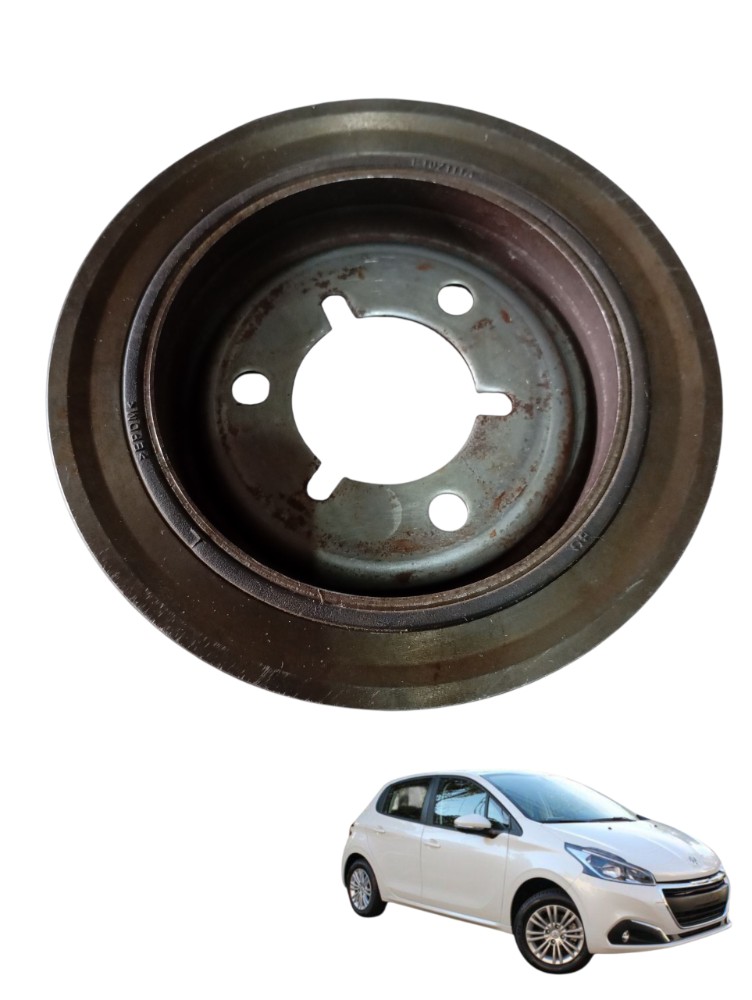 Polia Virabrequim Peugeot 208 Allure 1.6 2016 2017