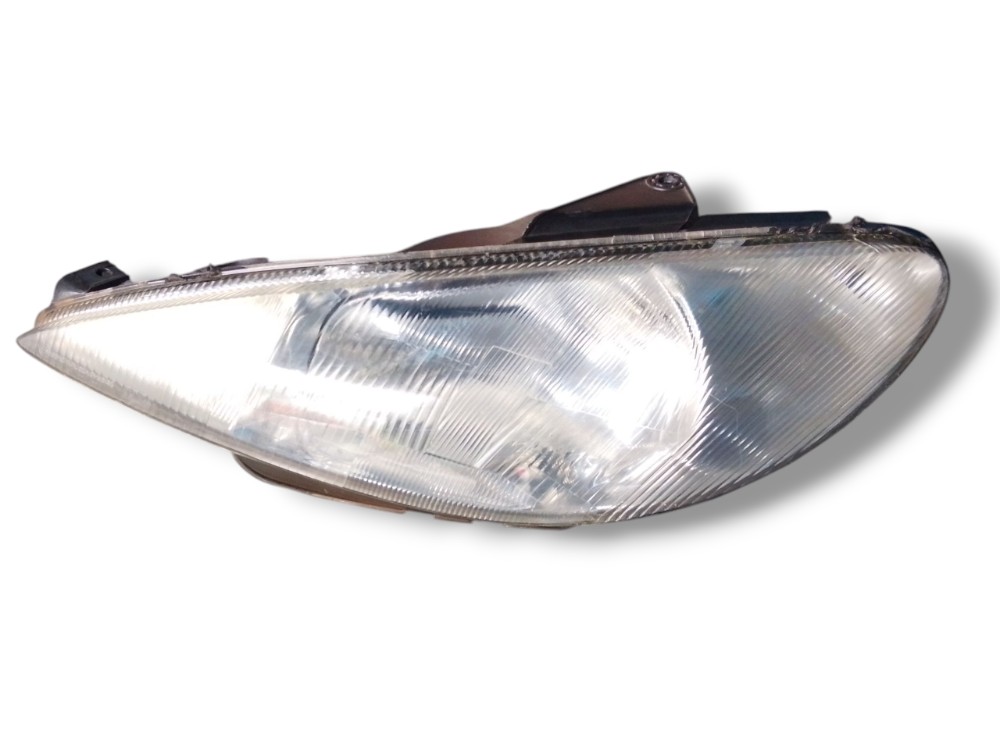 Farol Simples Raiado Esquerdo Peugeot 206 1998 2004 Esquerdo/motorista