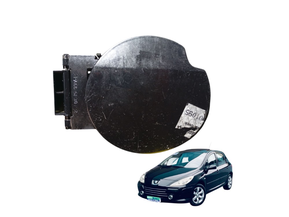 Portinhola Tampa Tanque Combustivel Peugeot 307 1.6 2009 Preta