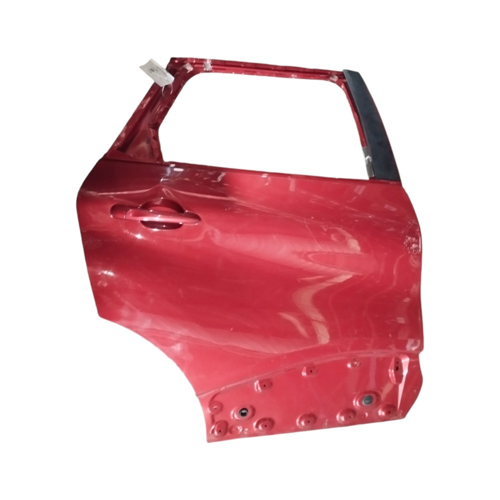Porta Renault Captur Traseira Direita Vermelha 2018 Traseira Esquerda Vermelho