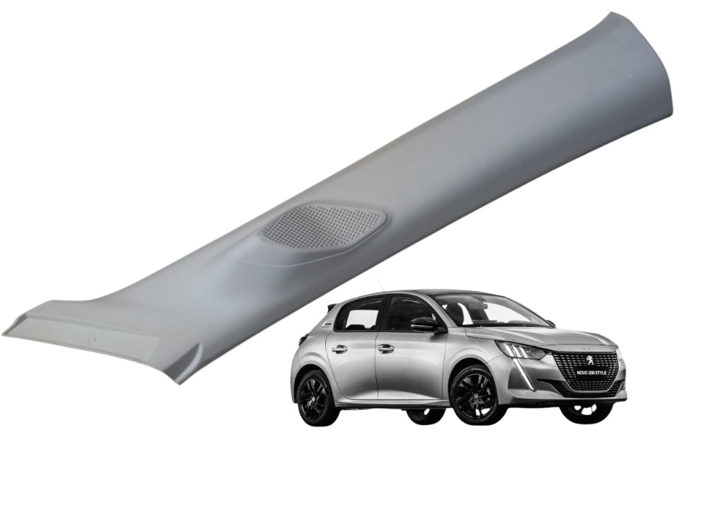 Moldura Interna Coluna Direito Peugeot 208 1.0 Style