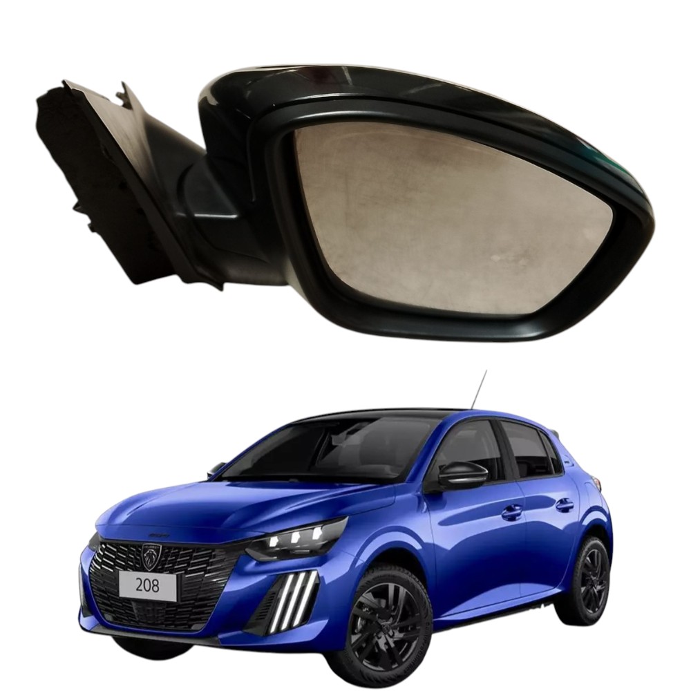 Retrovisor Eletrico Direito Peugeot 208 Style 2023 2024 1.0