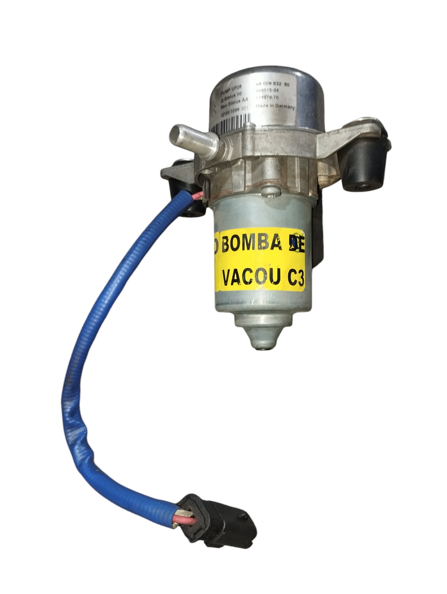 Bomba Vácuo Citroen C3 2012 2013 2