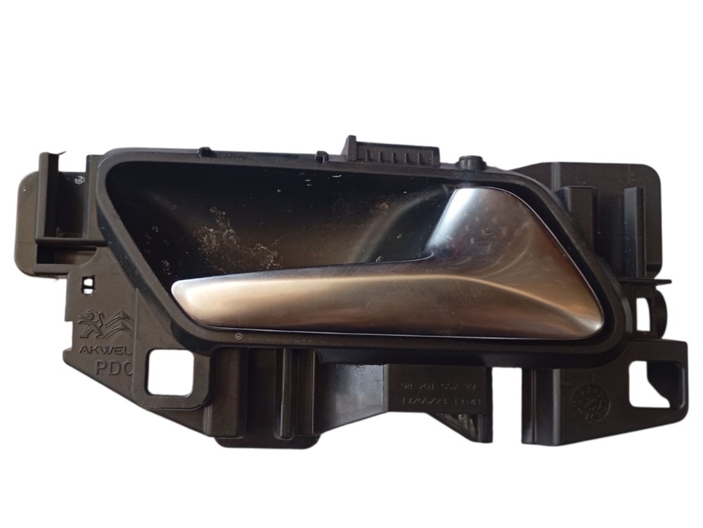 Maçaneta Interna Direita Peugeot 308 G2 2013 2021 Preto Dianteira/traseira