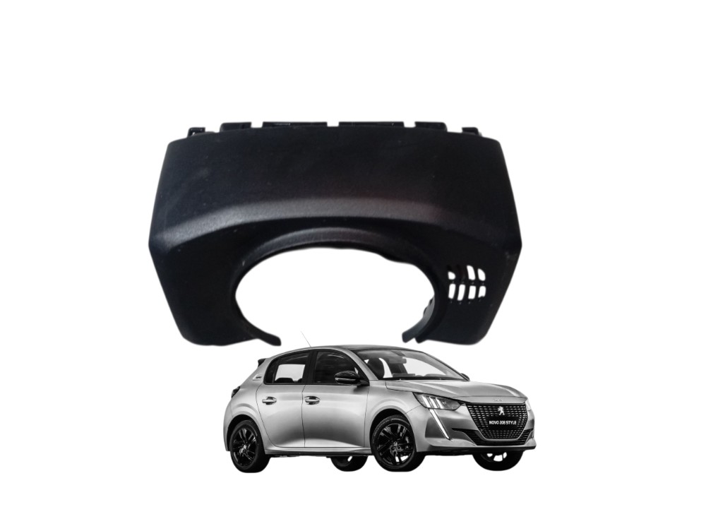 Moldura Superior Coluna Direçao Peugeot 208 1.0 Style 2023