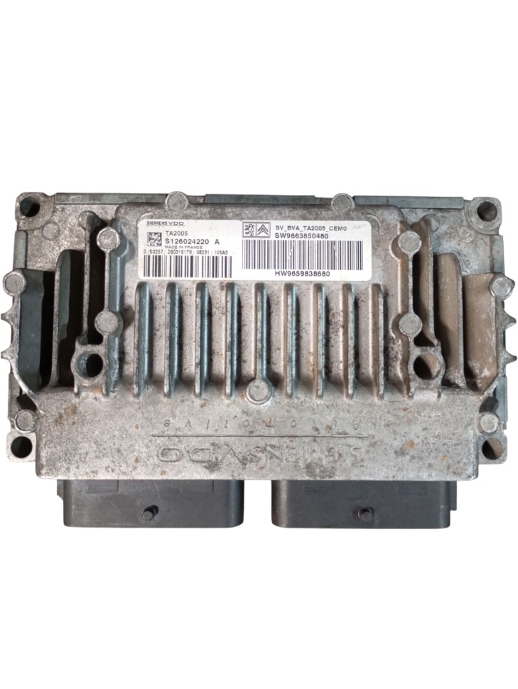 Módulo Injeção C3 Citroen 1.6 16v 2006 2014