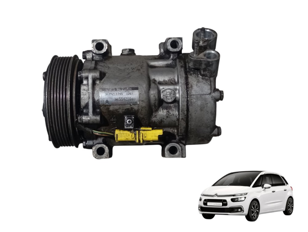 Compressor Ar Condicionado Citroen C4 Picasso 2.0 2008 2009