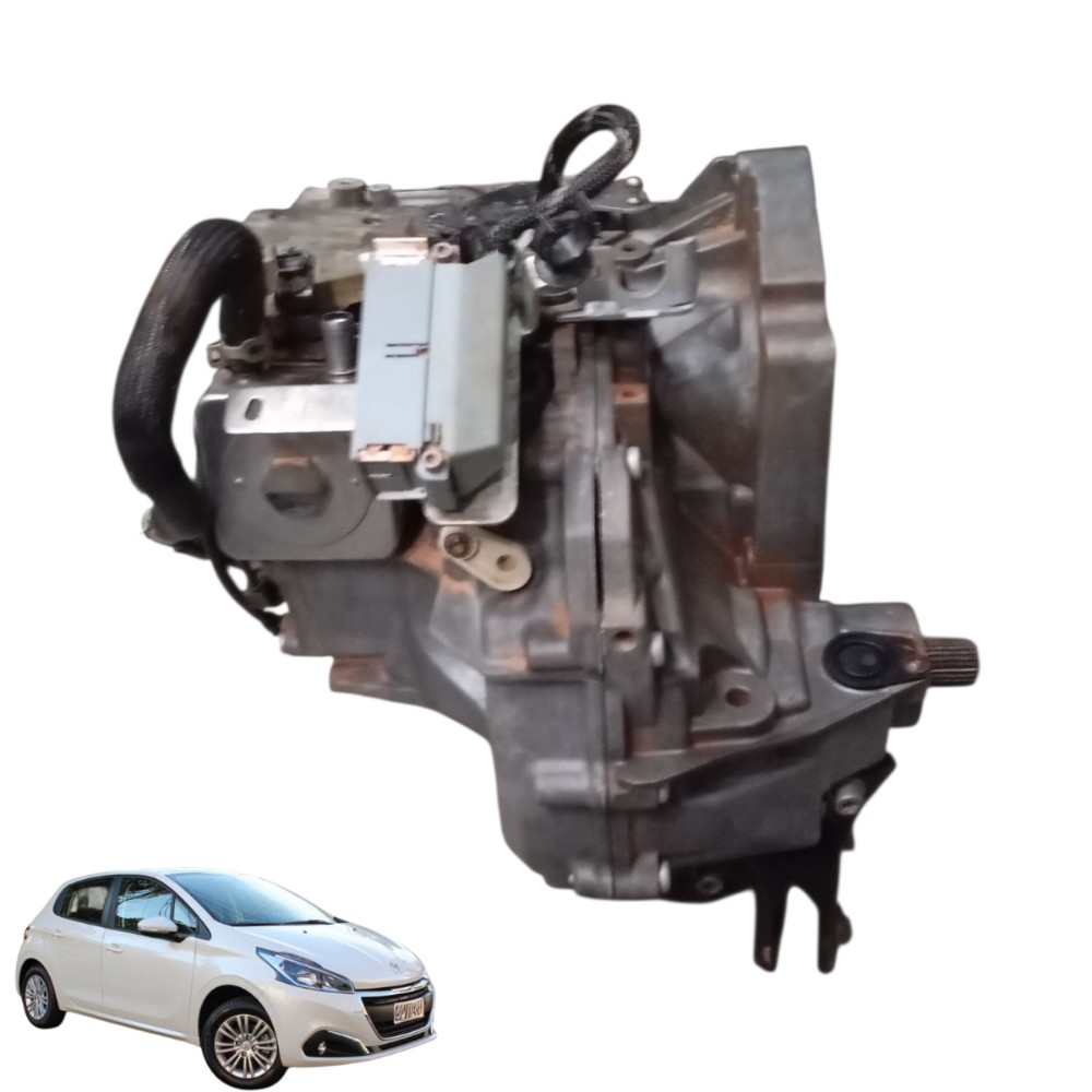 Caixa de marcha Peugeot 208 allure 1.6 2017 2018 automático