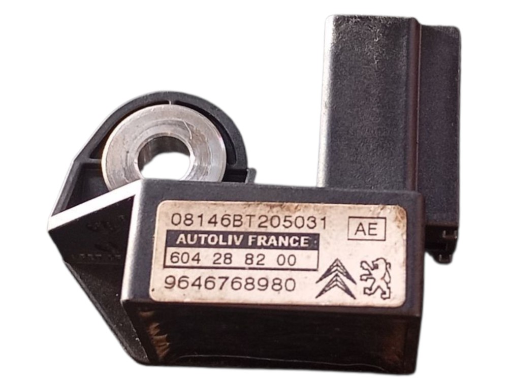 Sensor Impacto Airbag Peugeot 206 1.6 16V     2001 a 2010.
