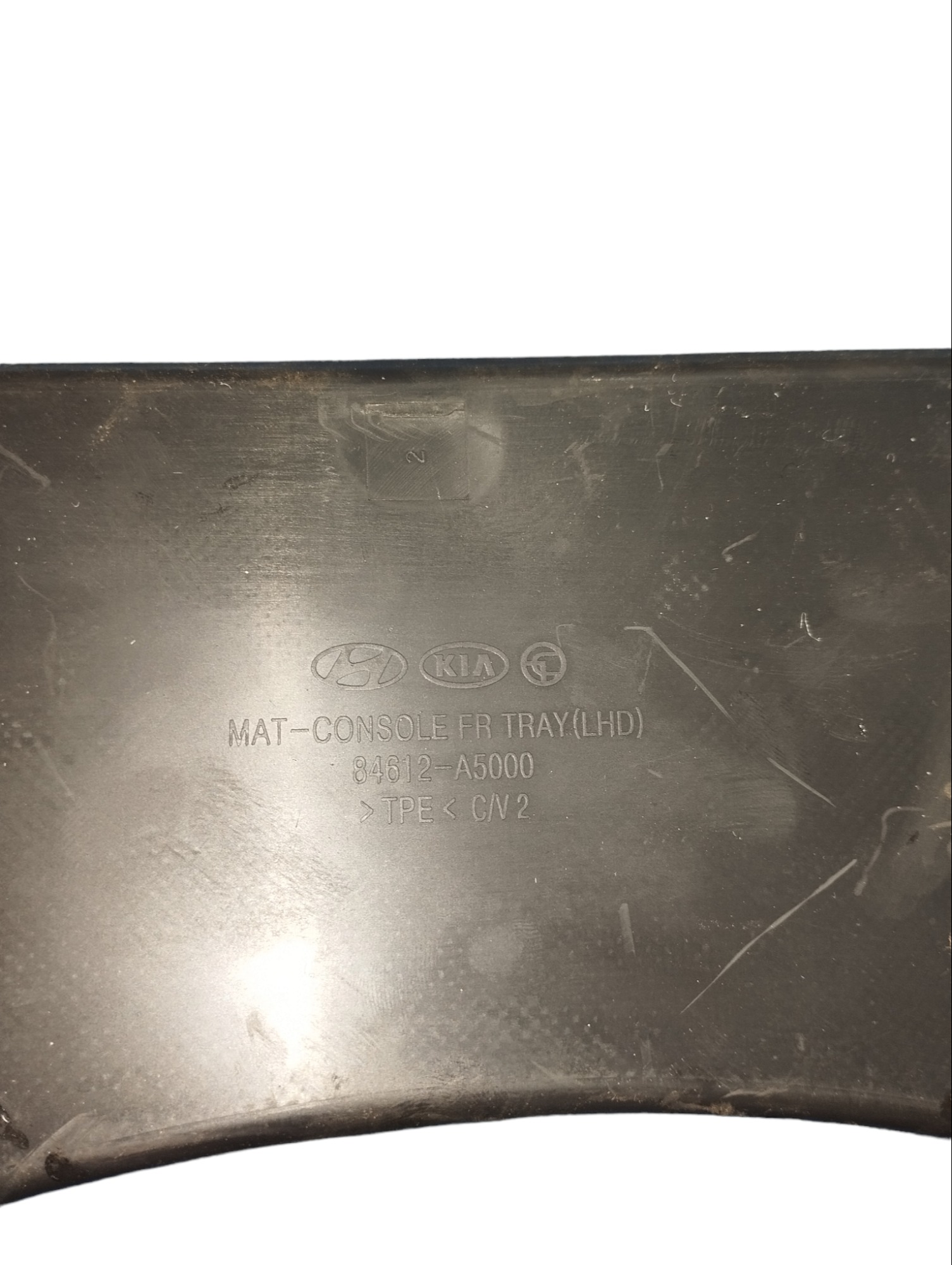 Acabamento Borracha Tapete Console Hyundai I30 2013 4