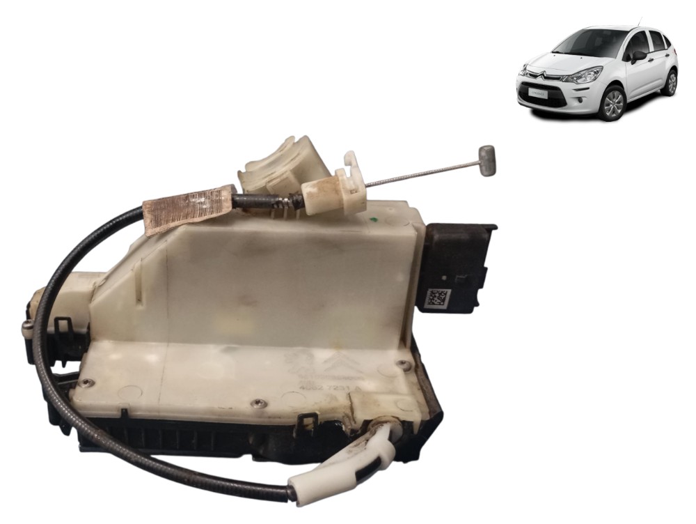 Fechadura Elétrica Dianteira Esquerd Citroën C3 1.6 16v 2017
