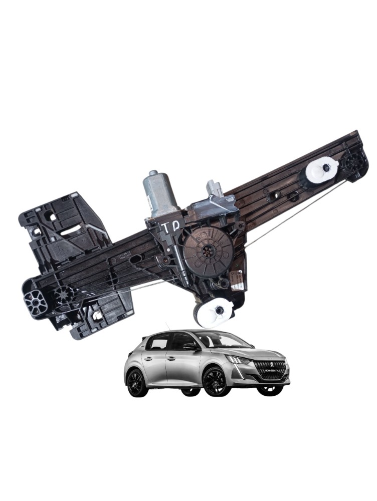 Maquina Vidro Porta Traseira Dir Peugeot 208 1.0 Style 2023