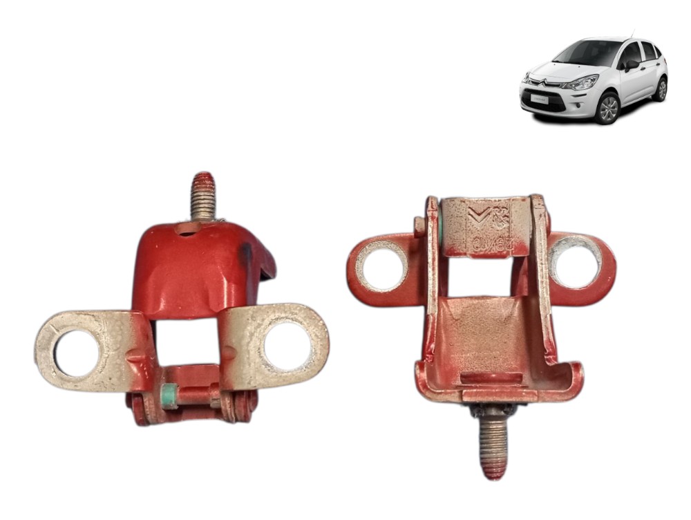 Par Dobradiças Tampa Traseira Citroen C3 1.6 16v 2016 2017