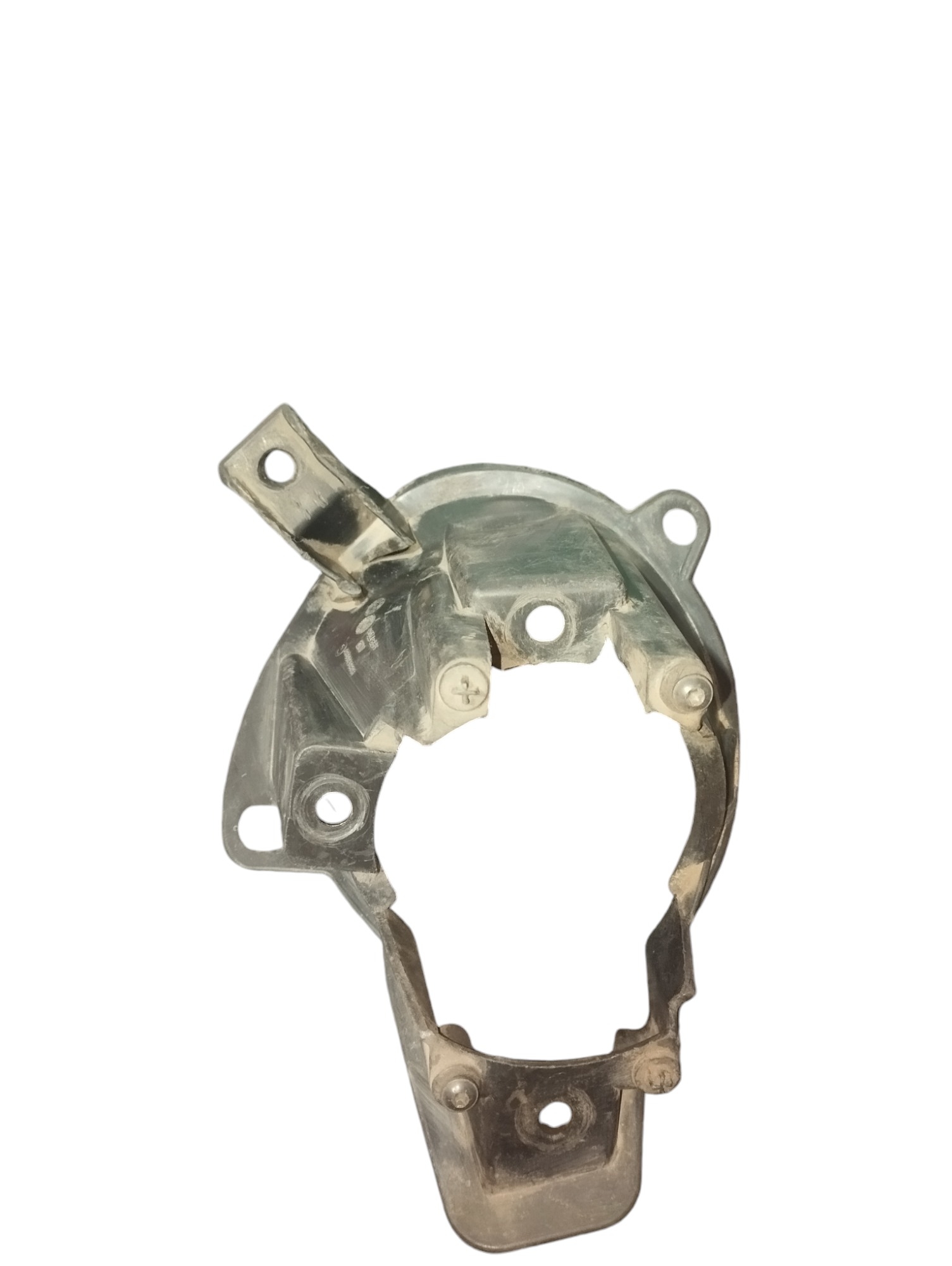 Suporte Farol Milha Esquerdo Peugeot 207 2009 A 2012 Preto Esquerdo