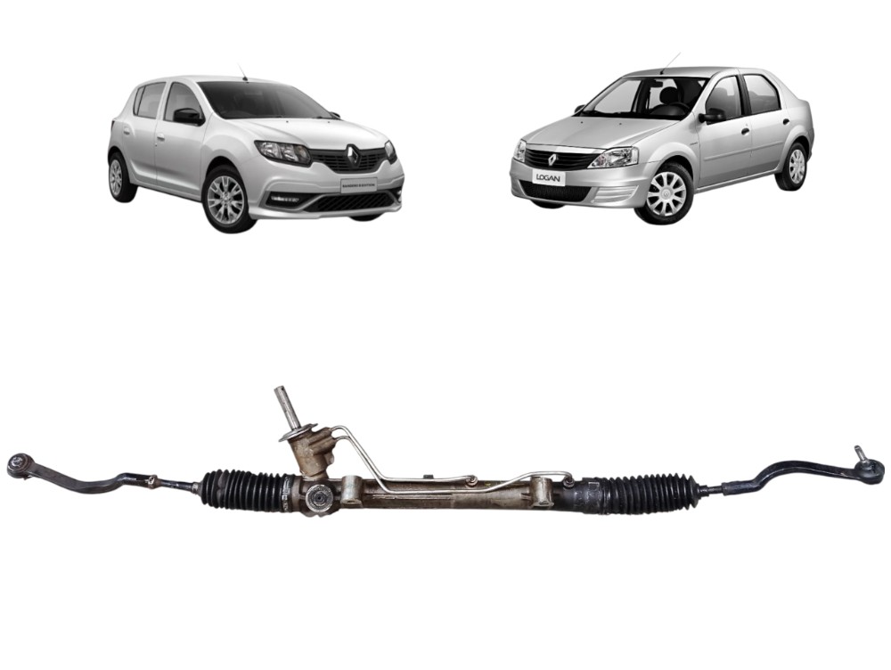 Caixa Direção Hidráulica Renault Logan Sandero 1.6 2013 2014