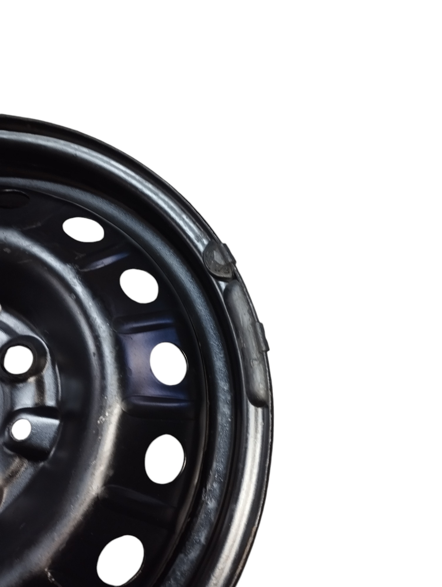 Roda De  Ferro Aro 13 4 Furo Fiat Uno Preto