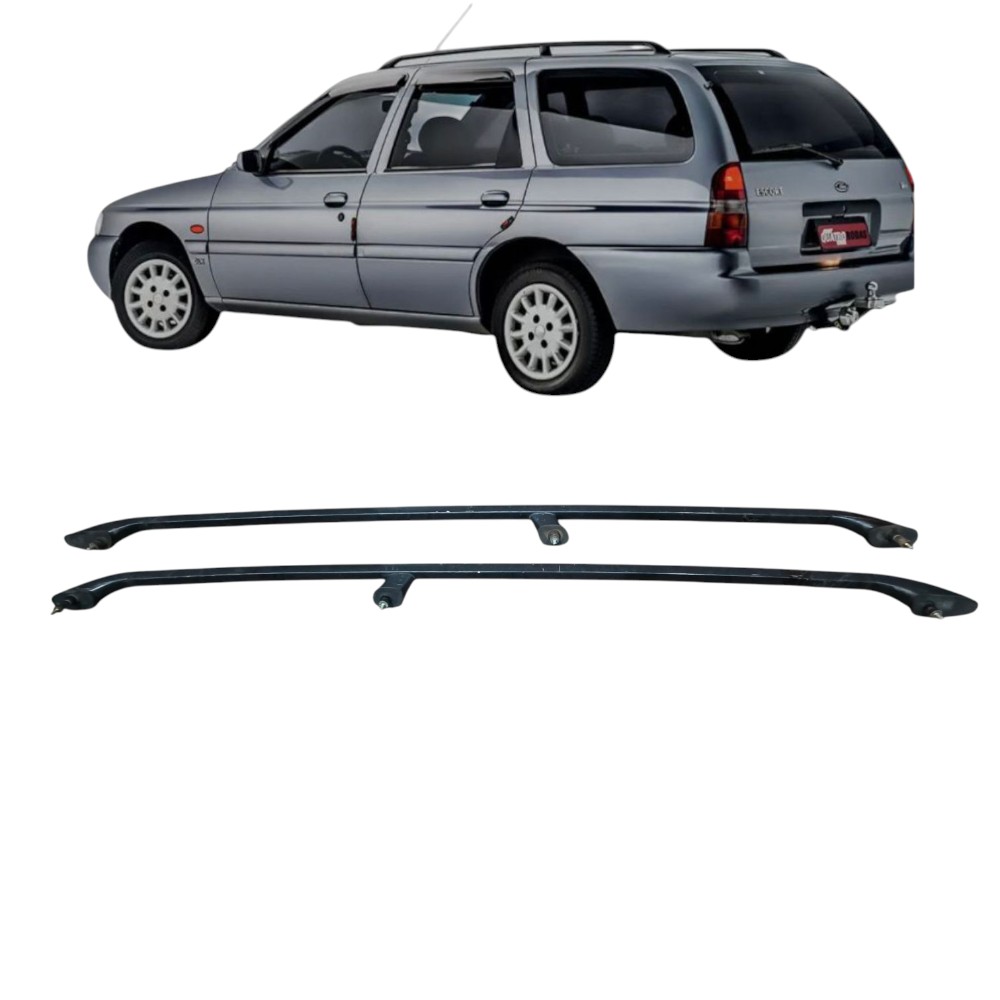 Rack Longarina Teto Par Ford Escort Zetec Perua Sw 1998