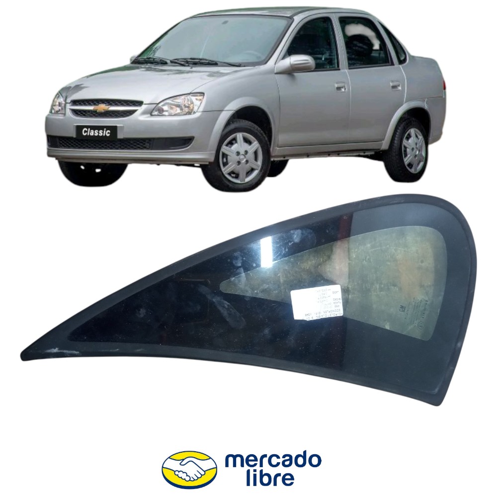 Vidro Fixo Traseiro Esquerdo Corsa Classic 2010 2011