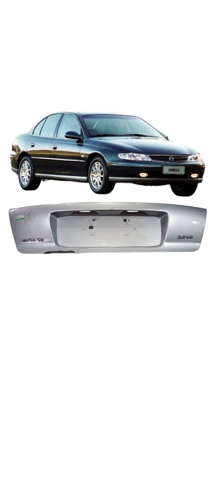 Aplique Tampa Traseira Omega Australiano 2002 Com Detalhe
