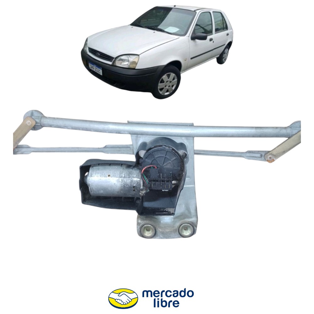 Limpador Galhada Máquina Parabrisa Motor Fiesta 1995 A 2005