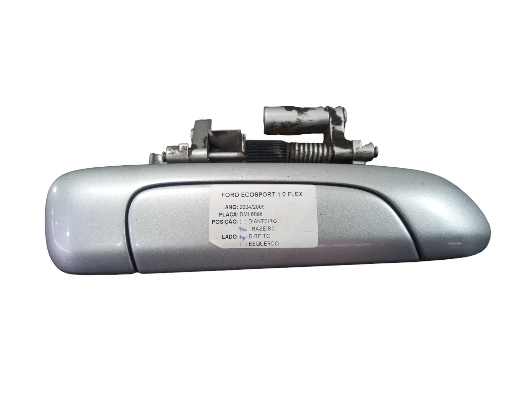 Macaneta Externa Traseira Direita Honda Fit 1.4 2007 2008 Cinza Traseira