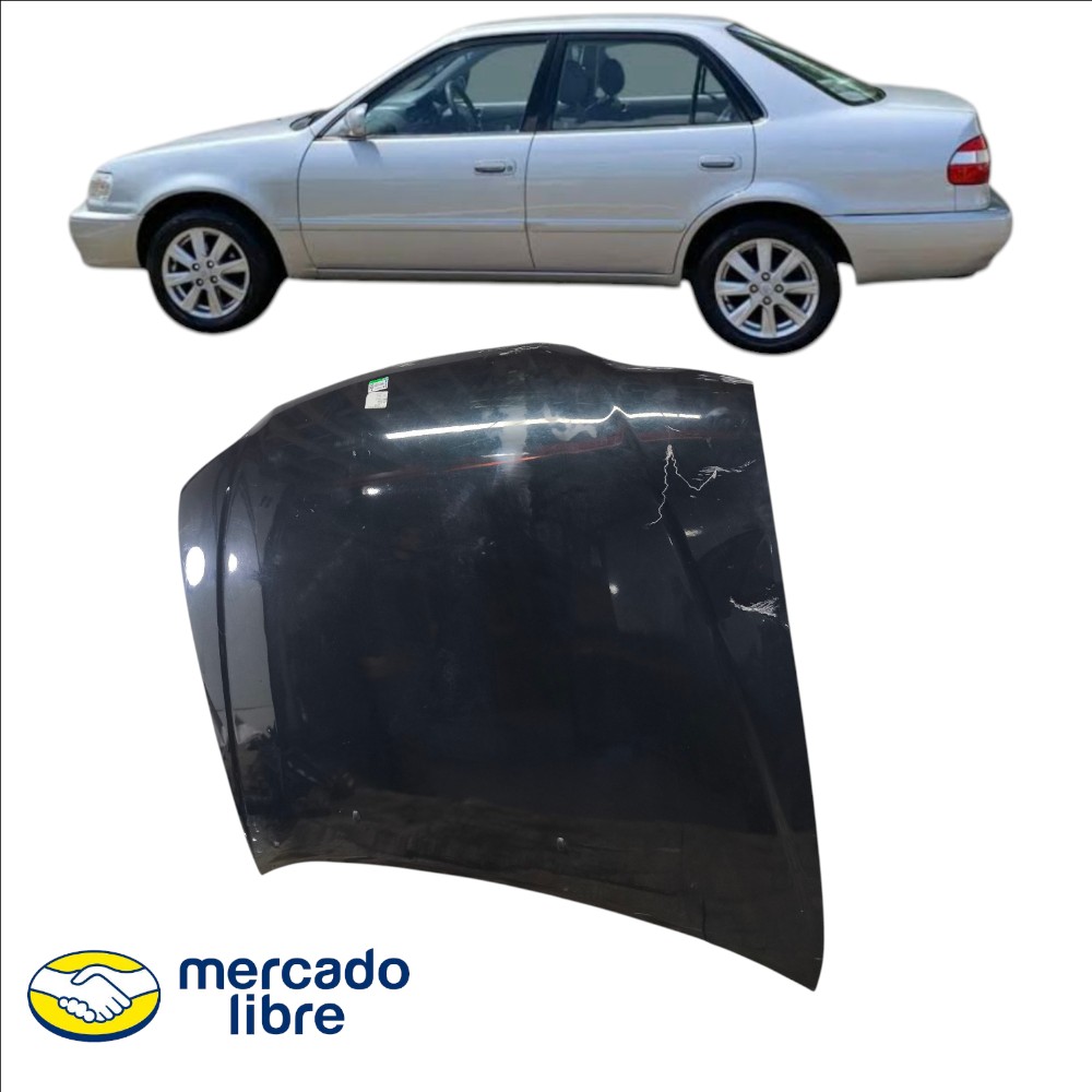 Capo Toyota Corolla xei original com amassado  98 99 00 01 0