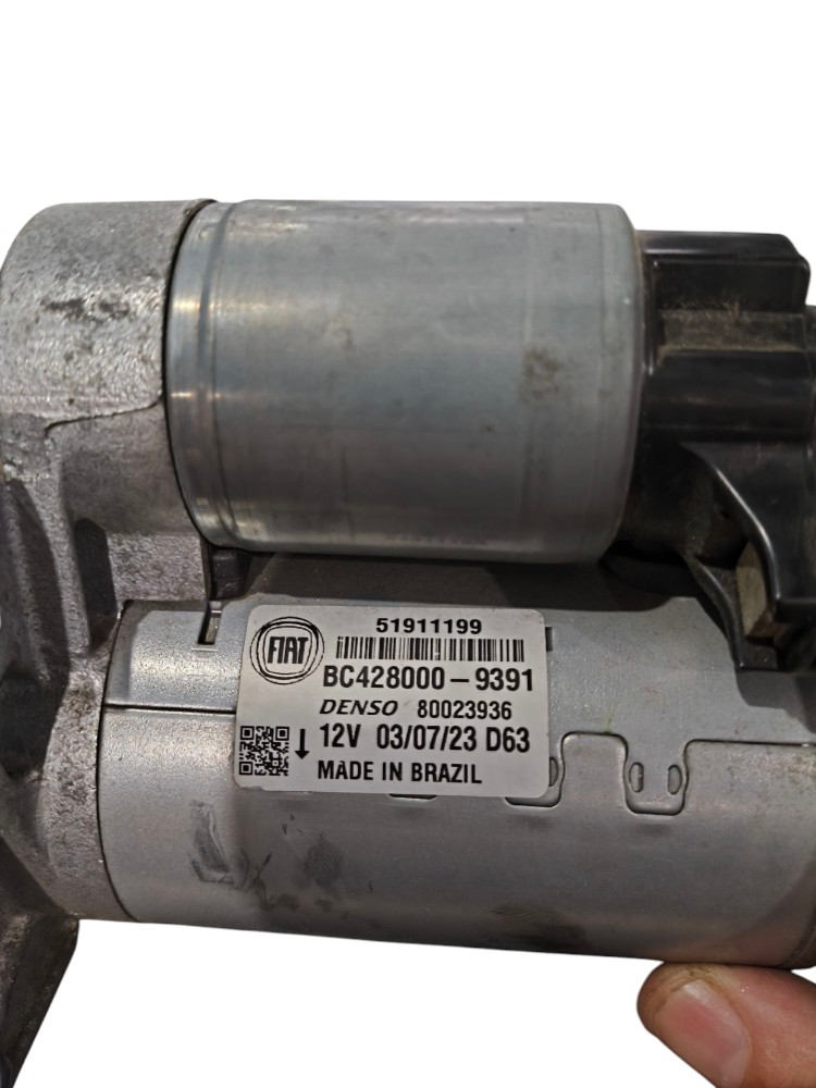 Motor Partida Fiat Siena Mobi 1.4  2013 A 2019