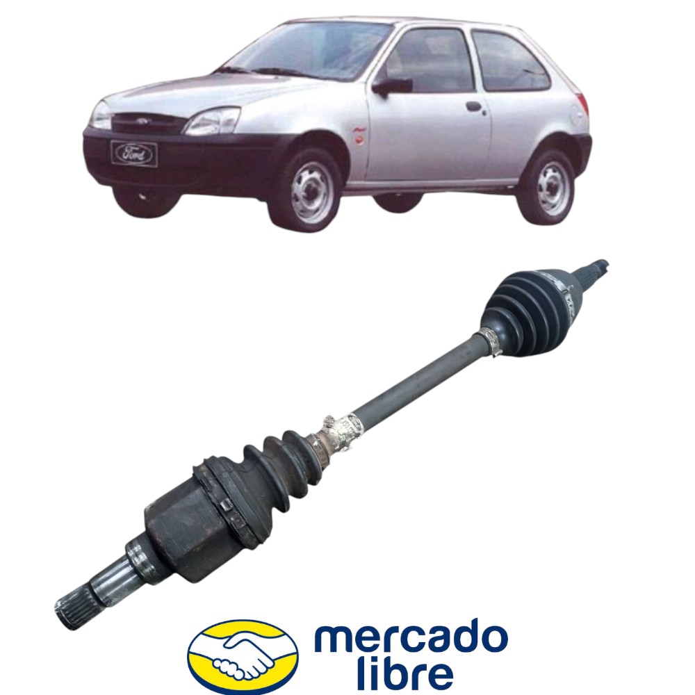 Semi eixo completo Ford Fiesta dianteiro esquerdo 2001