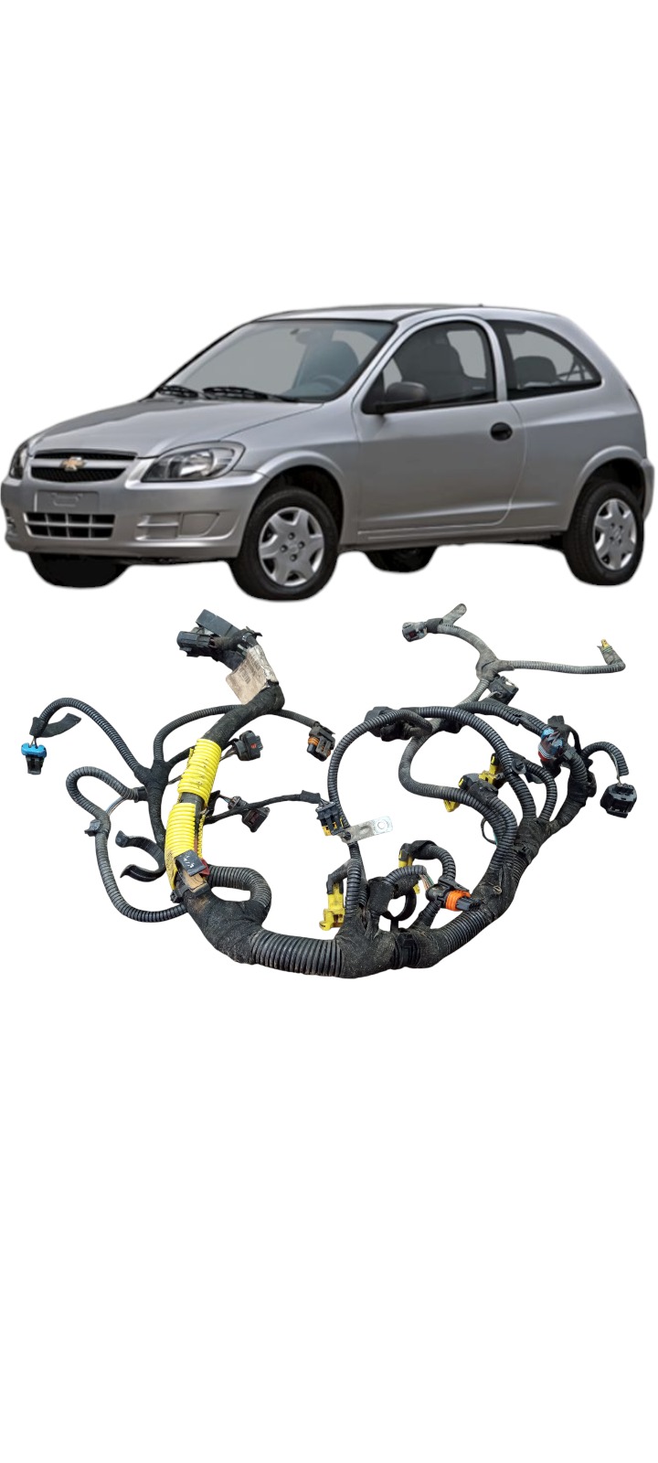 Chicote Injeção 1.0 8v Gm Celta Classic Corsa 2010 A 2016