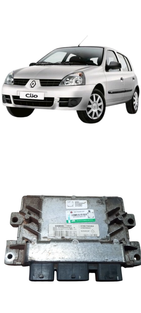 Módulo Injecao 1.0 16v Renault Clio Logan 2007 A 2013 Origi
