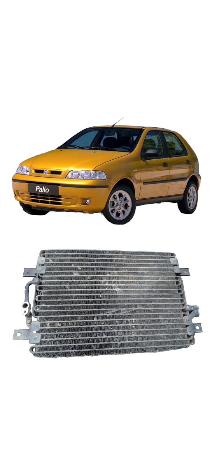 Condensador Ar Palio Weekend 1.6 16v 2001