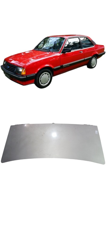 Tampa Traseira Chevrolet Chevette Sl 1986 Original  Cinza
