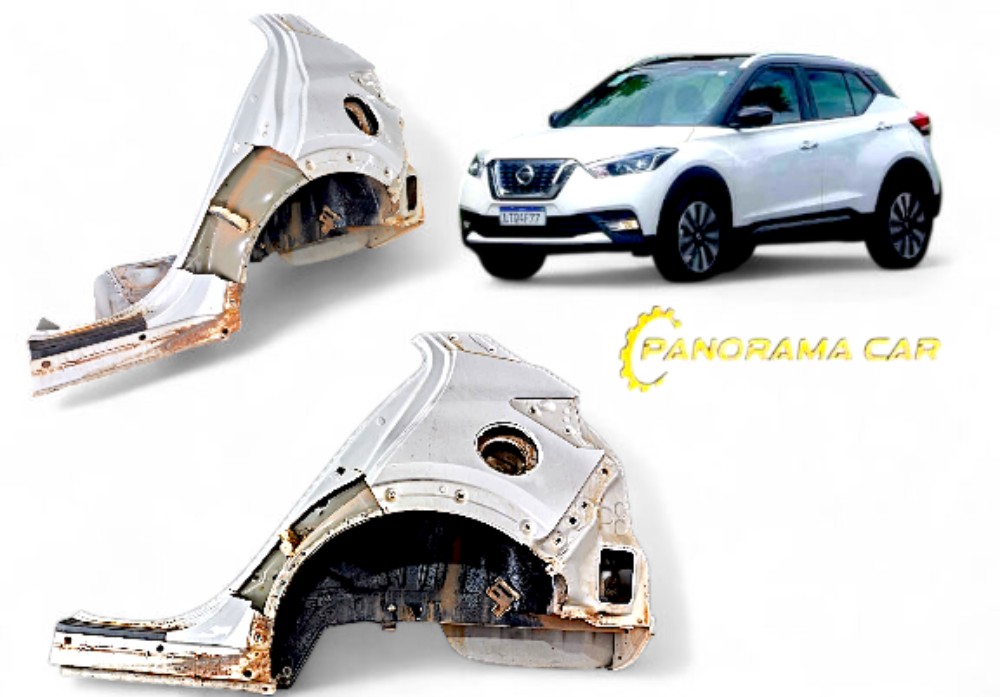 Retalho Lateral L/e Nissan Kics 2016-2023 Original Branco