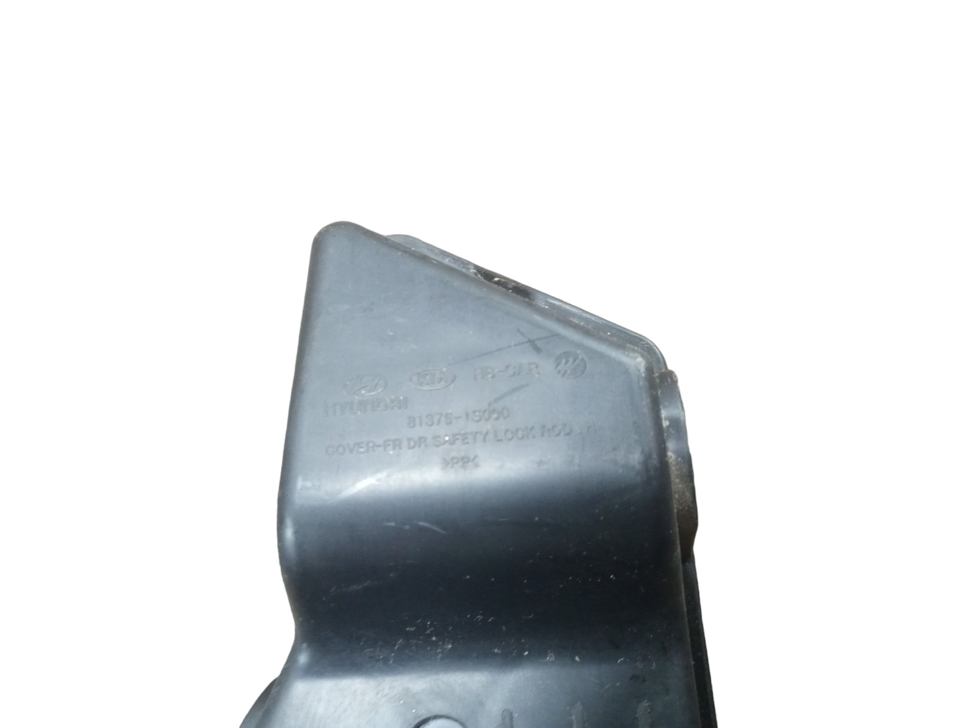 Capa Cobertura Fechadura Haste Dian Hyundai Hb20 2013 A 2017 Preto