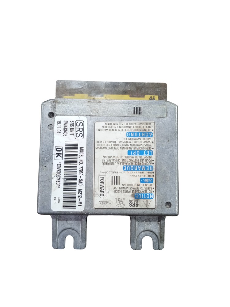 Modulo airbag central 1.4 honda fit 2003 a 2008