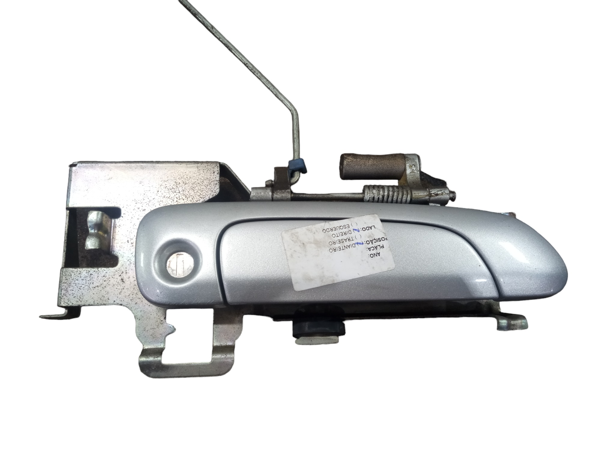 Macaneta Externa Direita Direita Honda Fit 1.4 2007 2008 Cinza Dianteira