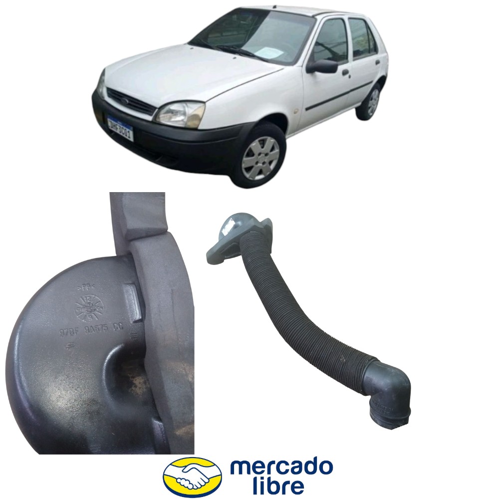 Duto Caixa De Filtro Fiesta Courier Endura 1996 A 1999