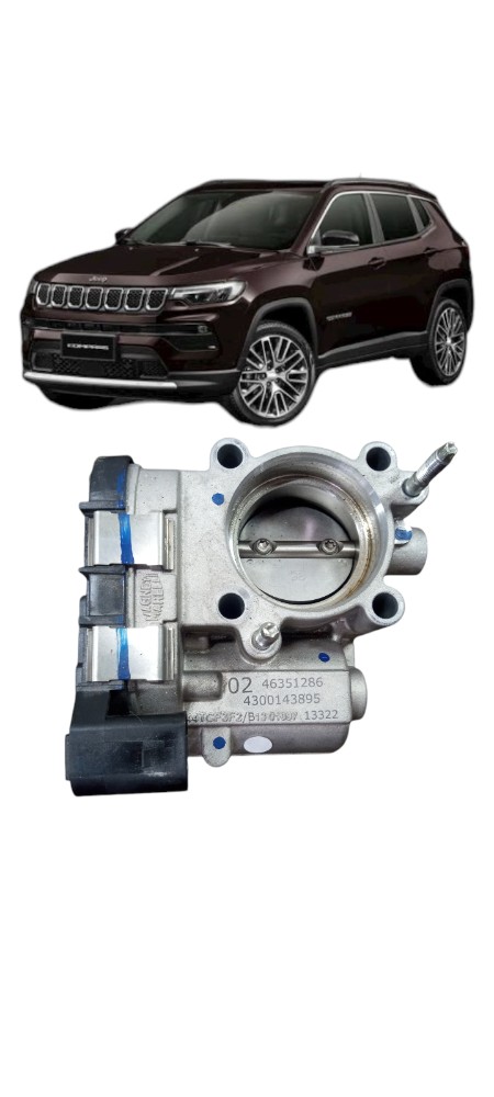 Corpo Tbi Borboleta 1.3 Compass Renegade Toro 2022 A 2023