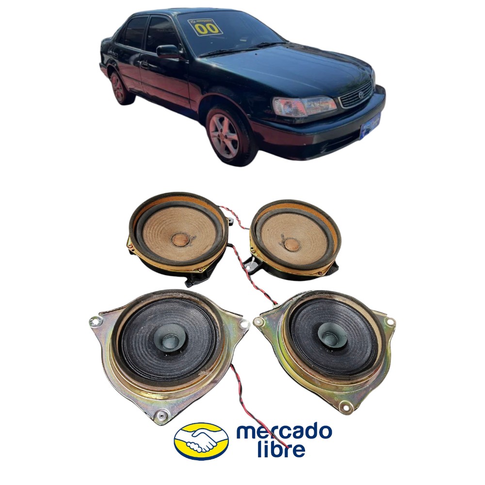 Jogo De Alto De Alto Falante Original Toyota Corolla Xei