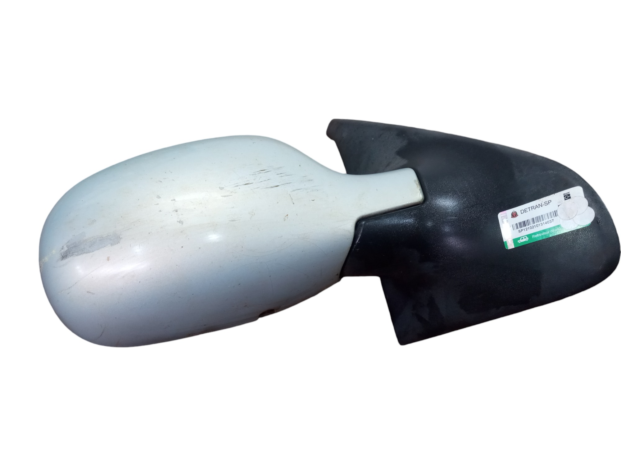 Retrovisor Direito Manual Renault Clio 1999 2012 Sem Espelho